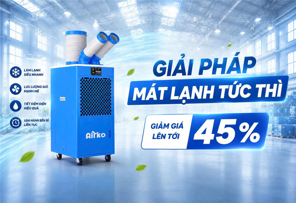 may lạnh di động 