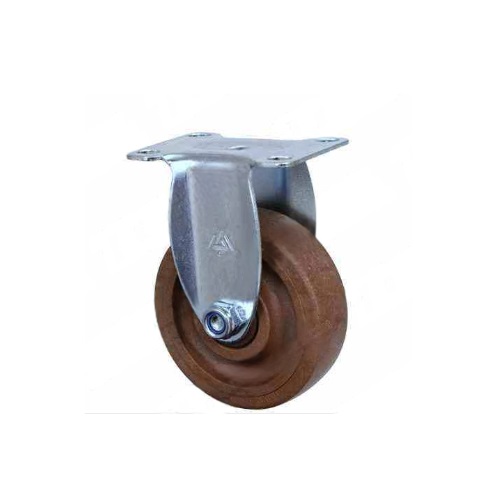 Bánh xe BHT125 cao su chịu nhiệt cố định