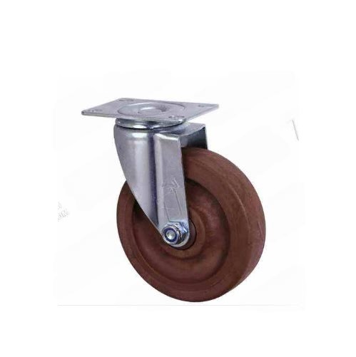 Bánh xe BHT125 cao su chịu nhiệt xoay