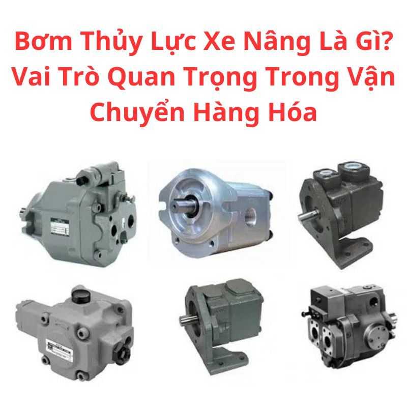 Bơm Thủy Lực Xe Nâng Là Gì? Vai Trò Quan Trọng Trong Vận Chuyển Hàng Hóa
