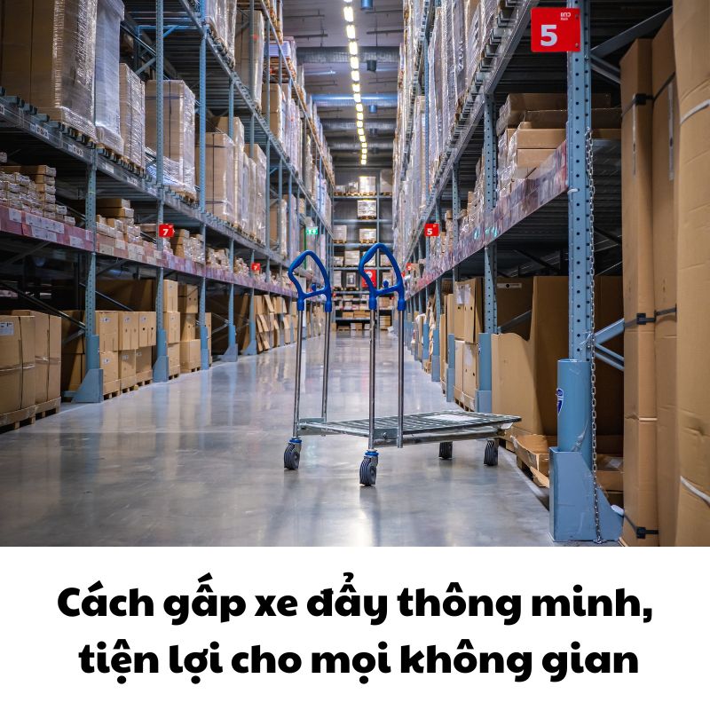 Cách gấp xe đẩy thông minh, tiện lợi cho mọi không gian