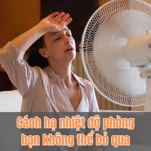 Cách hạ nhiệt độ phòng bạn không thể bỏ qua