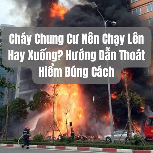 Cháy Chung Cư Nên Chạy Lên Hay Xuống? Hướng Dẫn Thoát Hiểm Đúng Cách