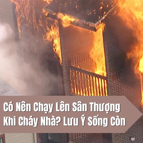 Có Nên Chạy Lên Sân Thượng Khi Cháy Nhà? Lưu Ý Sống Còn