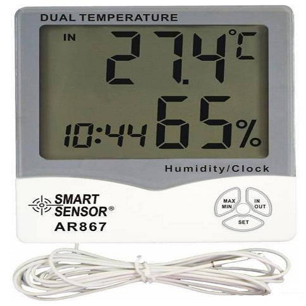 Đồng hồ đo độ ẩm nhiệt độ Smart Sensor AR867