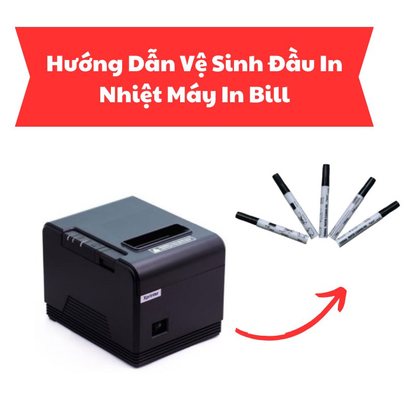 Hướng Dẫn Vệ Sinh Đầu In Nhiệt Máy In Bill