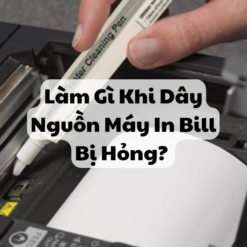 Hướng Dẫn Vệ Sinh Đầu In Nhiệt Máy In Bill