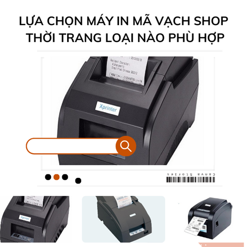 Shop thời trang nên lựa chọn máy in mã vạch loại nào?