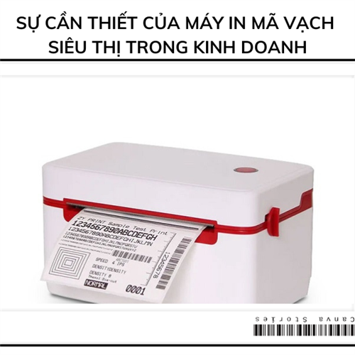 Sự cần thiết của máy in mã vạch siêu thị trong kinh doanh