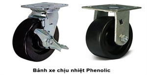 Bánh xe đẩy chịu nhiệt Phenolic có đặc điểm gì?