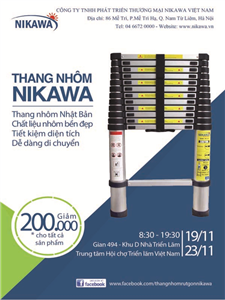 Lí do thang nhôm nikawa thu hút sự quan tâm của các tập đoàn xây dựng