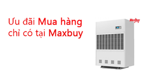 Quy trình lắp đặt và vận hành máy hút ẩm công nghiệp chỉ có tại Maxbuy