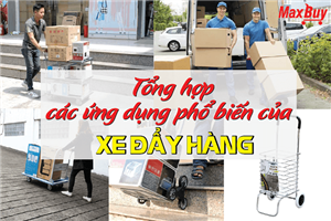 Tổng hợp ứng dụng phổ biến của xe đẩy hàng có thể bạn chưa biết