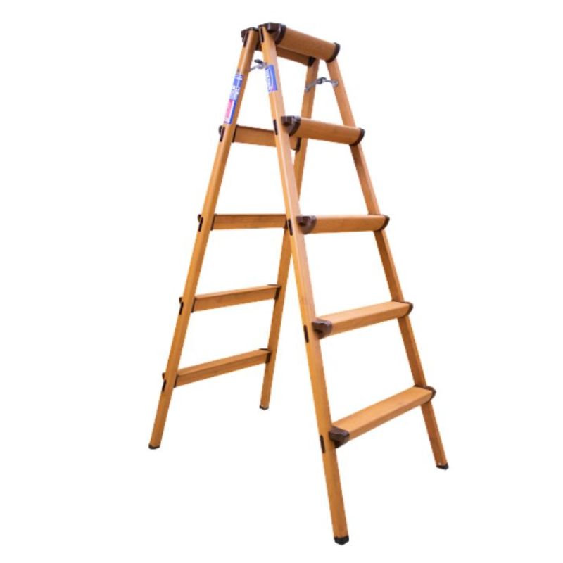 Thang nhôm chữ A gấp gọn Nikawa NKD-05 5 bậc mỗi bên