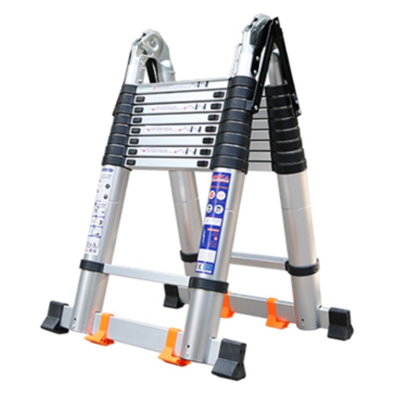 Thang nhôm rút/xếp đôi Ameca AMI-P500N chiều cao 5m