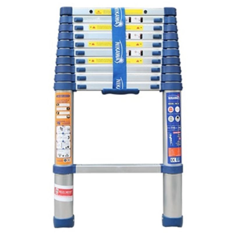 Thang nhôm rút/xếp đơn chính hãng Nikawa NK-32 3,2m