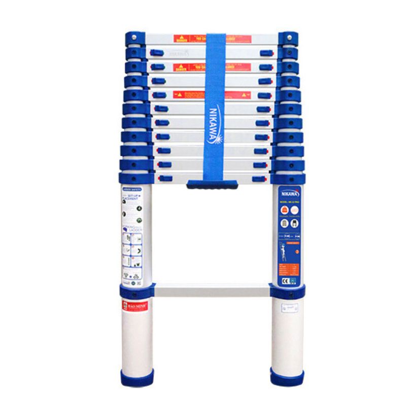 Thang Nhôm Rút/Xếp Đơn Nikawa NK-32 PRO chiều cao 3,2m