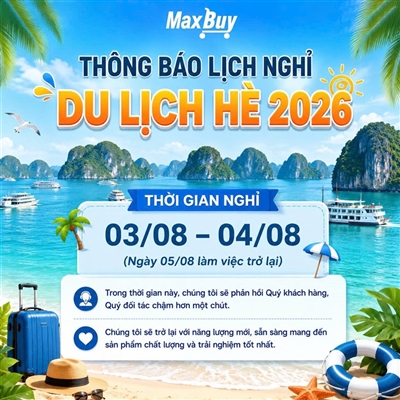 THÔNG BÁO LỊCH NGHỈ HÈ 2026 
