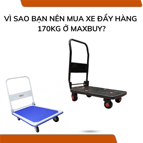 Các mẫu xe đẩy hàng 170kg chất lượng nhất hiện nay?