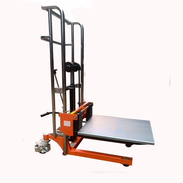 Xe nâng tay cao mini Niuli SDDJ1100 400kg nâng cao 1100mm