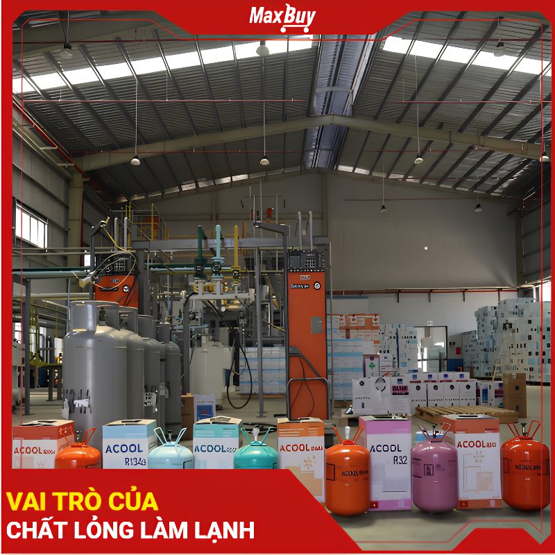 Chất lỏng làm lạnh là gì? Vai trò trong máy lạnh di động công nghiệp