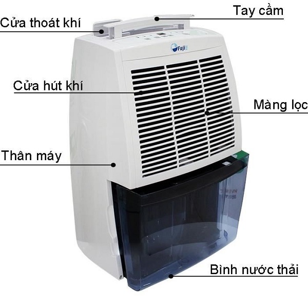 máy hút ẩm dân dụng Fujie HM-620EB