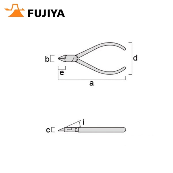 Kìm cắt nhựa lưỡi tròn Fujiya APN-125RS