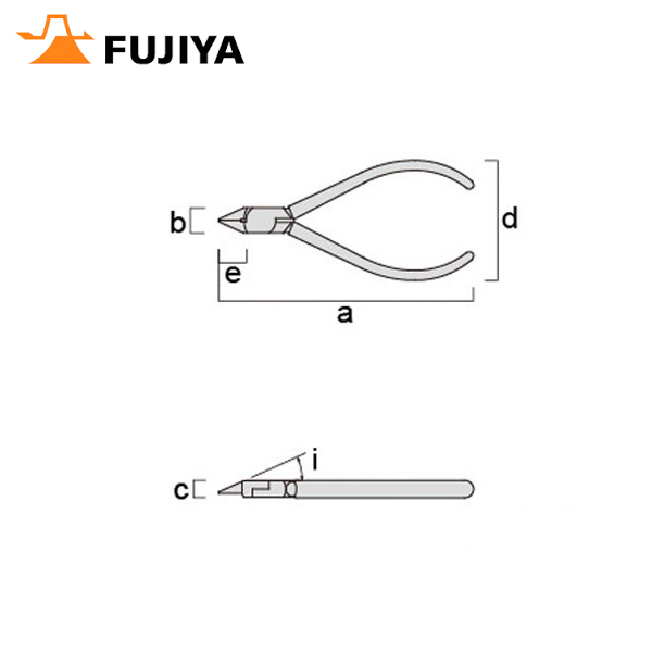 Kìm cắt nhựa lưỡi bằng Fujiya APN-110FS
