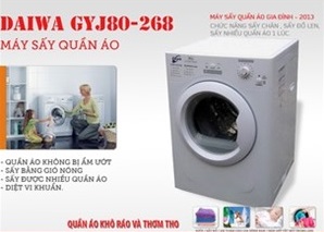 Máy sấy quần áo Daiwa GYJ 80- 268