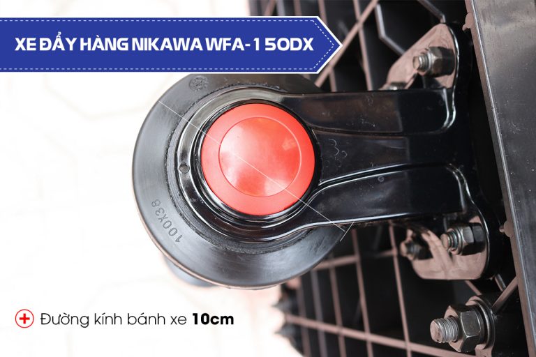 Bánh xe đẩy hàng Nikawa WFA-150DX có đường kính 10cm