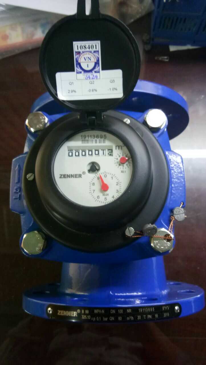 Đồng hồ nước sạch Zenner DN100