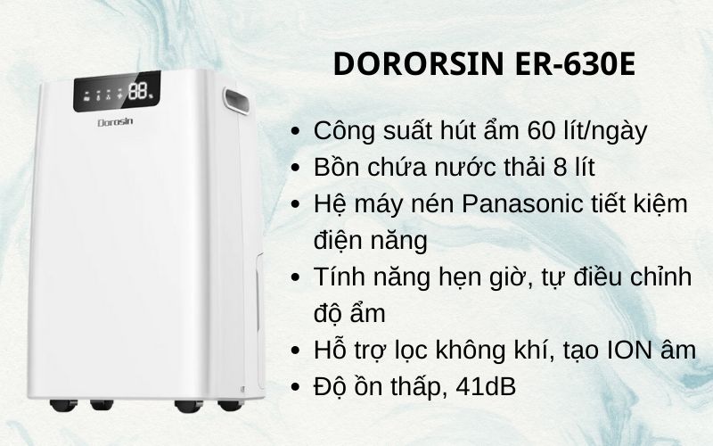 Máy hút ẩm Dorosin ER-660E