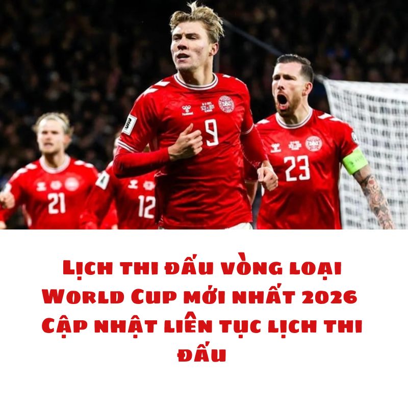 Lịch thi đấu vòng loại World Cup mới nhất 2026 - Cập nhật liên tục lịch thi đấu