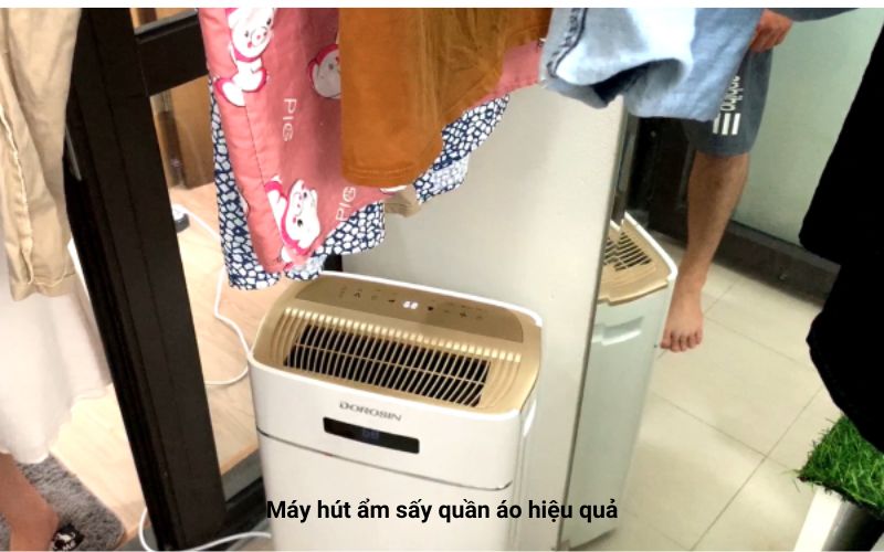 máy hút ẩm tủ quần áo