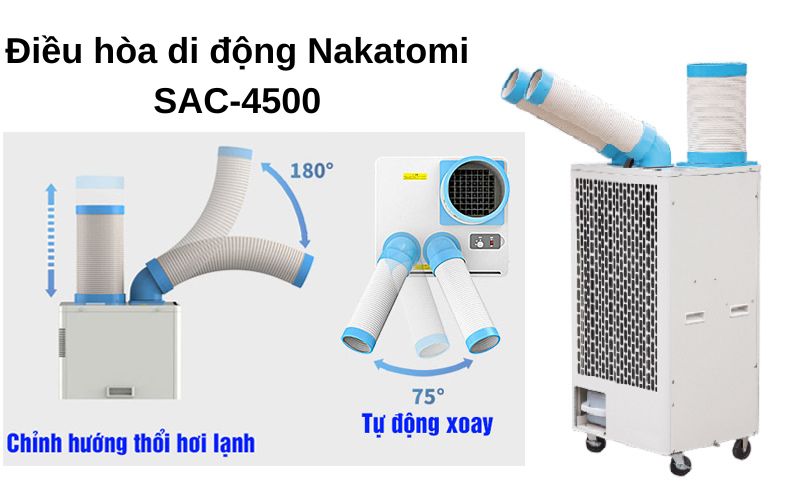 Máy lạnh công nghiệp Nakatomi SAC-4500