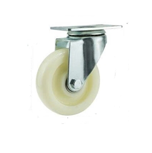 Bánh xe nhựa trắng D100 xoay tròn Bánh xe nhựa trắng D100 xoay tròn