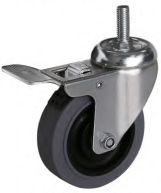 Bánh xe TPR chống tĩnh điện D100 vít khóa