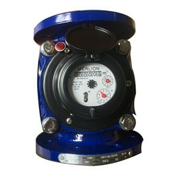 Đồng hồ nước thân gang mặt bích Merlion LXLC-150 phi 168