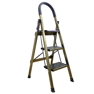 Thang nhôm ghế tay vịn 3 bậc chính hãng Nikawa NKA-03