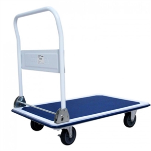 Xe đẩy hàng 4 bánh sàn thép Advindeq TL-300 tải trọng 300Kg