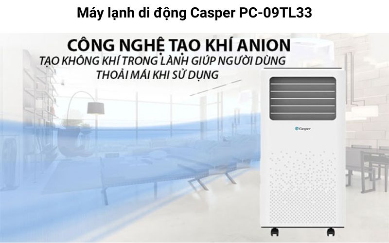 Máy lạnh di động Casper PC-09TL33
