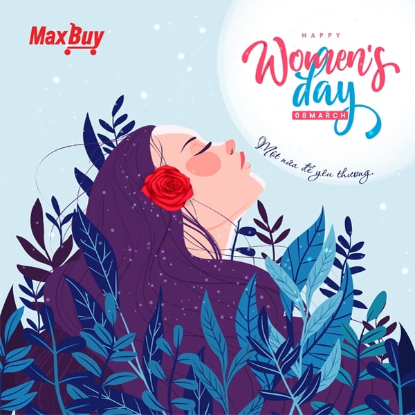 Maxbuy chúc mừng ngày quốc tế phụ nữ
