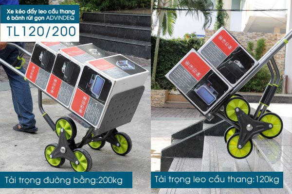 Xe Kéo Leo Cầu Thang Advindeq TL-120200