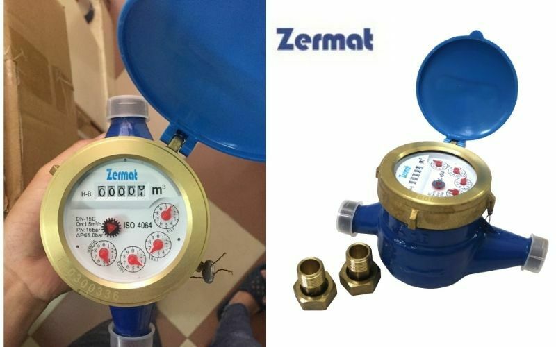 đồng hồ đo nước Zermat DN-15C