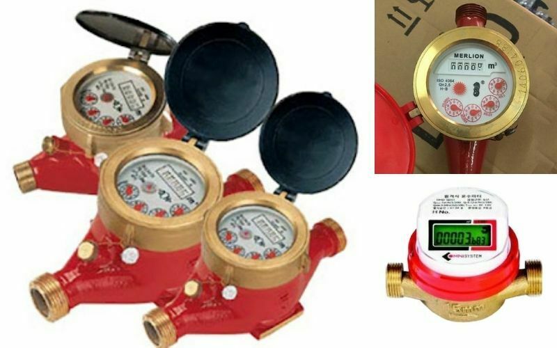 mặt số đồng hồ đo nước nóng