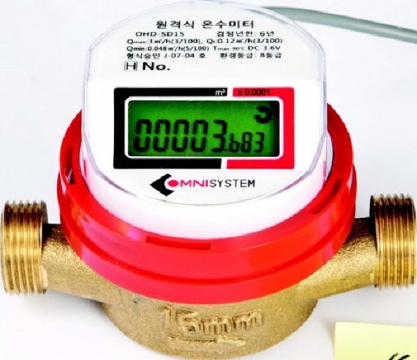Đồng hồ điện tử đo nước nóng OMNISYSTEM OHD-SD15