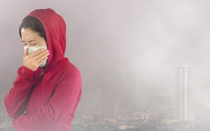 Ô nhiễm không khí gây ra các bệnh về đường hô hấp