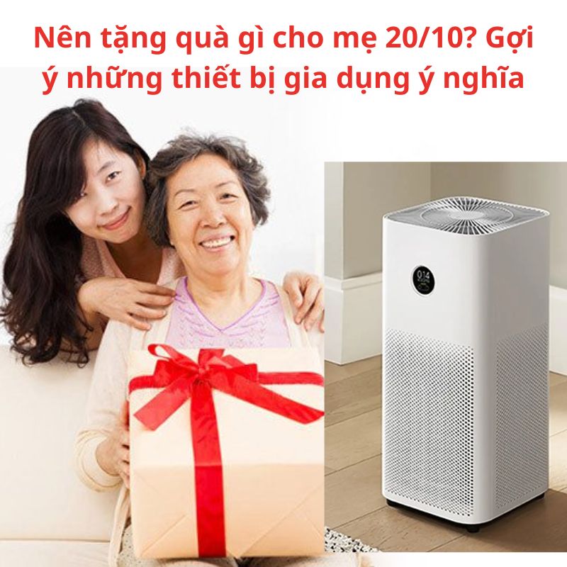 Nên tặng quà gì cho mẹ 20/10? Gợi ý những thiết bị gia dụng ý nghĩa