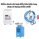 Điểm danh các loại điều hòa hiện nay được sử dụng nhiều nhất