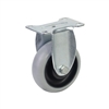 Bánh xe PP xám D75 cố định